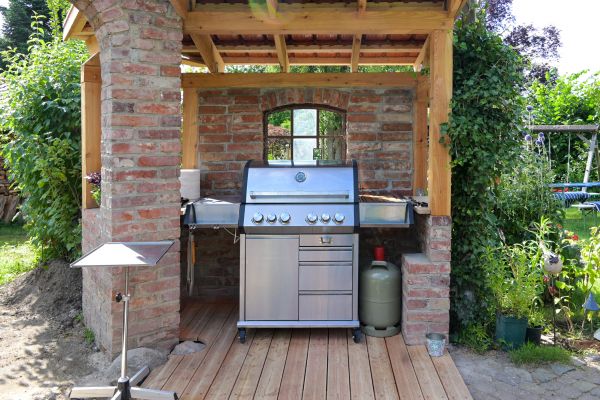 Propane Grill Assembly in Coeur D Alene