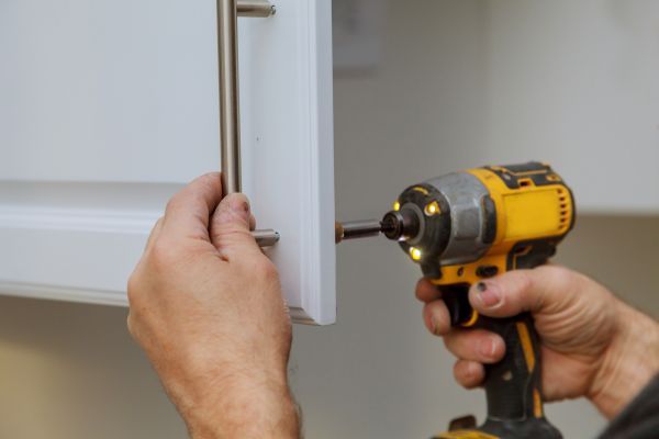 Cabinet Knob Installation in Coeur D Alene